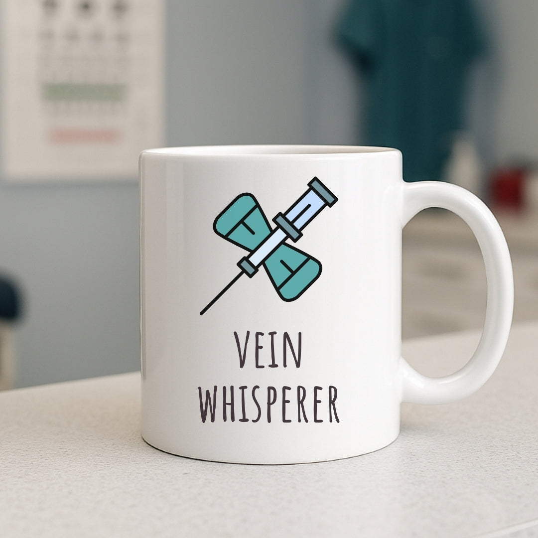 "Vein Whisperer" Colorful Coffee Mug