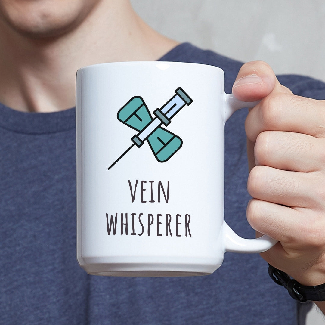 "Vein Whisperer" Colorful Coffee Mug