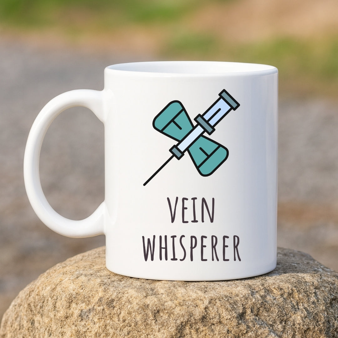 "Vein Whisperer" Colorful Coffee Mug