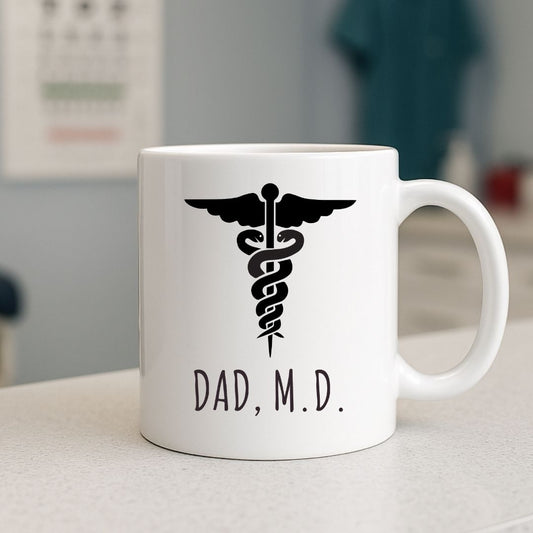 "Dad, M.D." Coffee Mug