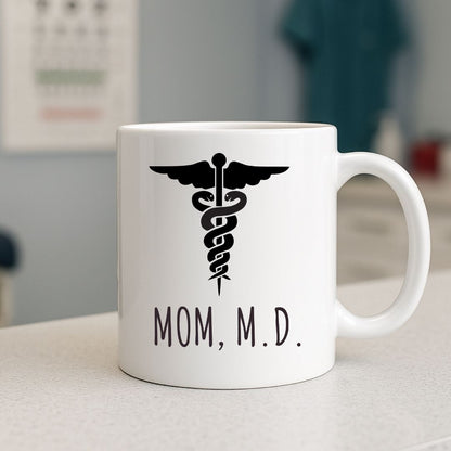 "Mom, M.D." Coffee Mug