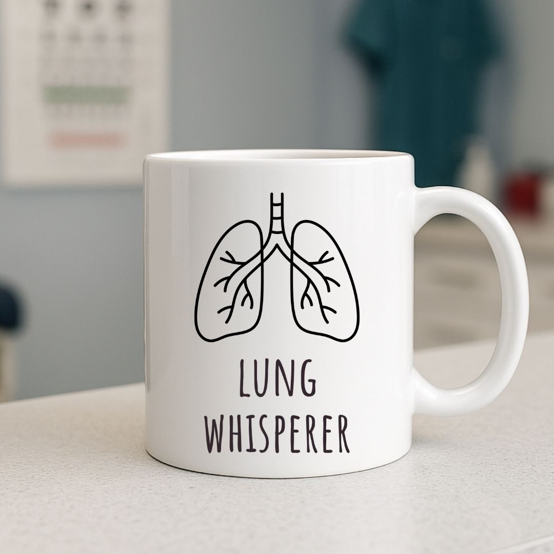 "Lung Whisperer" Coffee Mug