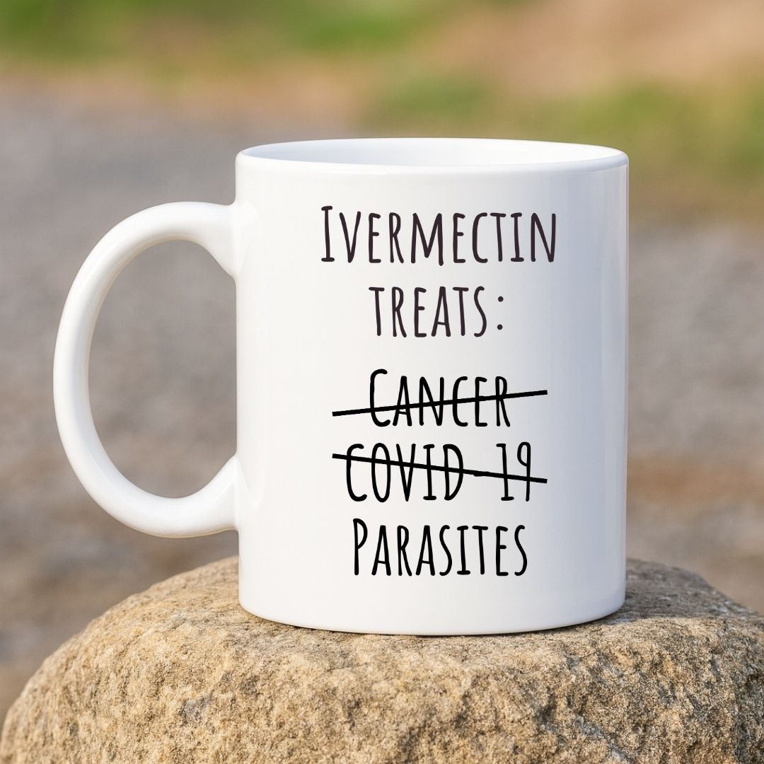 "Ivermectin Treats Parasites" Coffee Mug