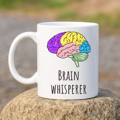 "Brain Whisperer" Colorful Coffee Mug