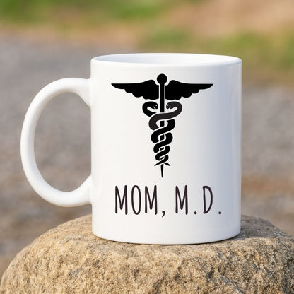 "Mom, M.D." Coffee Mug