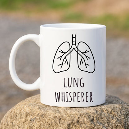 "Lung Whisperer" Coffee Mug