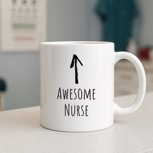 "Awesome Nurse" Coffee Mug
