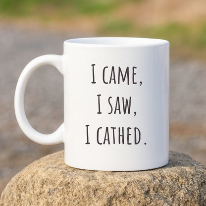 "I Came, I Saw, I Cathed" Coffee Mug