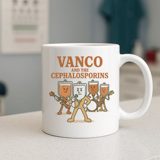 "Vanco and the Cephalosporins" Coffee Mug